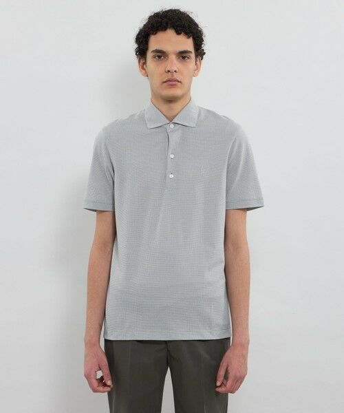 MACKINTOSH LONDON(MENS) / マッキントッシュ ロンドン 　メンズ カットソー | バーズアイ鹿の子ポロシャツ | 詳細4