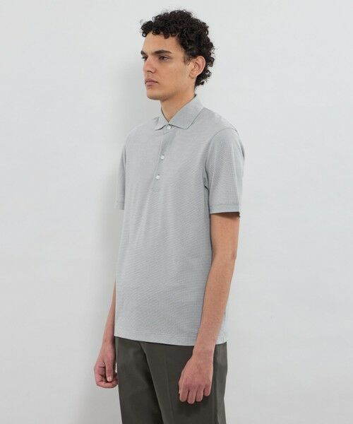 MACKINTOSH LONDON(MENS) / マッキントッシュ ロンドン 　メンズ カットソー | バーズアイ鹿の子ポロシャツ | 詳細5