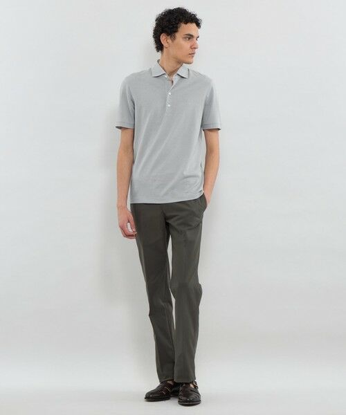 MACKINTOSH LONDON(MENS) / マッキントッシュ ロンドン 　メンズ カットソー | バーズアイ鹿の子ポロシャツ | 詳細1