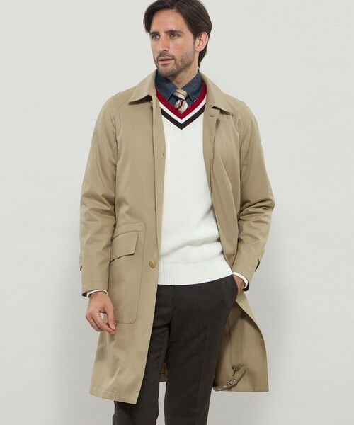 MACKINTOSH LONDON(MENS) / マッキントッシュ ロンドン メンズ その他アウター | 【REGENCY】ギャバジンホースライディングコート(ベージュ3)