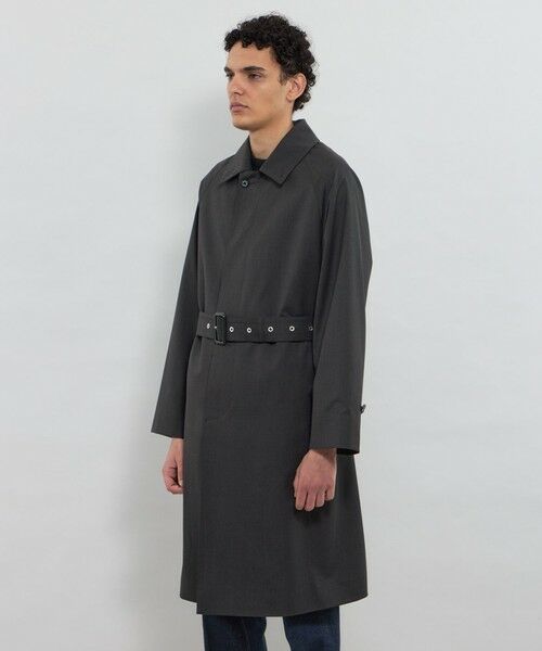 MACKINTOSH LONDON(MENS) / マッキントッシュ ロンドン 　メンズ その他アウター | 【予約販売】ウールベンタイルベルテッドコート | 詳細3