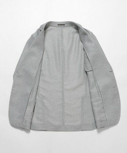 MACKINTOSH LONDON(MENS) / マッキントッシュ ロンドン メンズ ノーカラージャケット | 【WEB・一部店舗限定】【BREASY JACKET】ウール混レノクロスセットアップジャケット | 詳細10