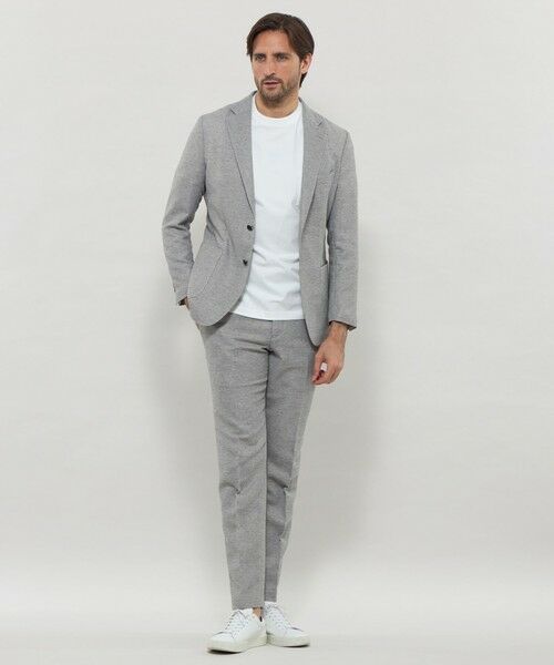 MACKINTOSH LONDON(MENS) / マッキントッシュ ロンドン メンズ ノーカラージャケット | 【WEB・一部店舗限定】【BREASY JACKET】ウール混レノクロスセットアップジャケット | 詳細2