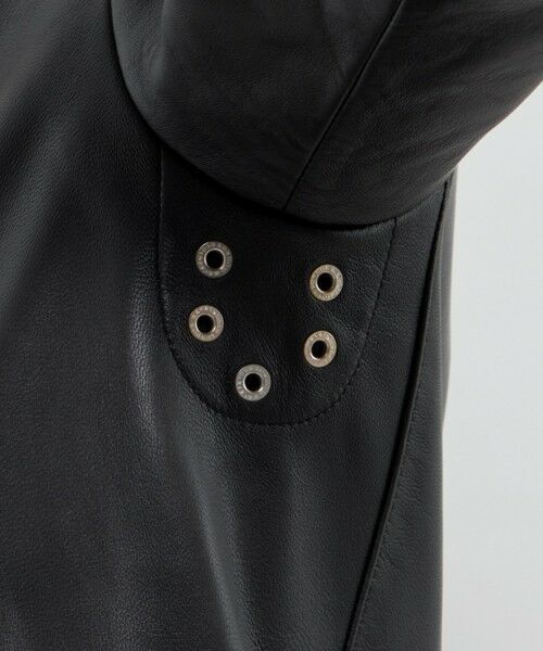 MACKINTOSH LONDON(MENS) / マッキントッシュ ロンドン メンズ ブルゾン | 【Weather proofed Leather】レザーコーチジャケット | 詳細6