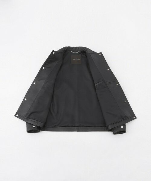 MACKINTOSH LONDON(MENS) / マッキントッシュ ロンドン メンズ ブルゾン | 【Weather proofed Leather】レザーコーチジャケット | 詳細8