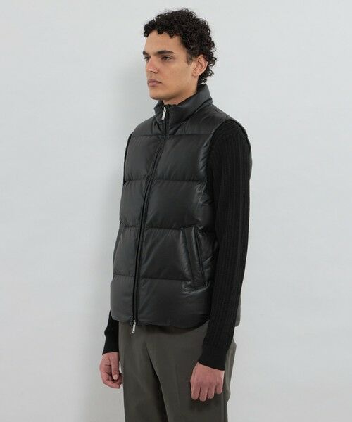 MACKINTOSH LONDON(MENS) / マッキントッシュ ロンドン 　メンズ ブルゾン | シープレザー ダウンベスト | 詳細3