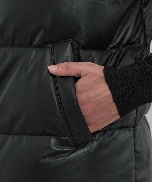 MACKINTOSH LONDON(MENS) / マッキントッシュ ロンドン 　メンズ ブルゾン | シープレザー ダウンベスト | 詳細6