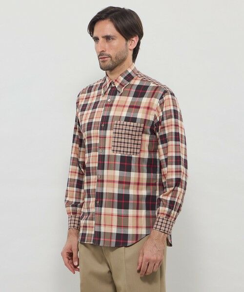 MACKINTOSH LONDON(MENS) / マッキントッシュ ロンドン 　メンズ シャツ・ブラウス | ハウスチェッククレイジーパターンレギュラーカラーシャツ | 詳細3