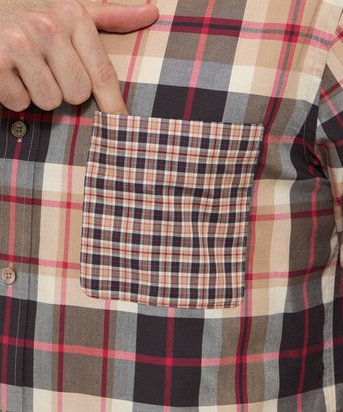 MACKINTOSH LONDON(MENS) / マッキントッシュ ロンドン 　メンズ シャツ・ブラウス | ハウスチェッククレイジーパターンレギュラーカラーシャツ | 詳細5