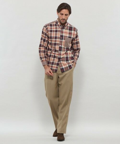 MACKINTOSH LONDON(MENS) / マッキントッシュ ロンドン 　メンズ シャツ・ブラウス | ハウスチェッククレイジーパターンレギュラーカラーシャツ | 詳細1