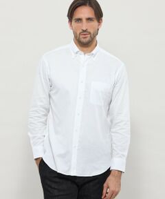 MACKINTOSH LONDON(MENS) / マッキントッシュ ロンドン 　メンズ シャツ・ブラウス | マイクロアンドリュージャカードボタンダウンシャツ