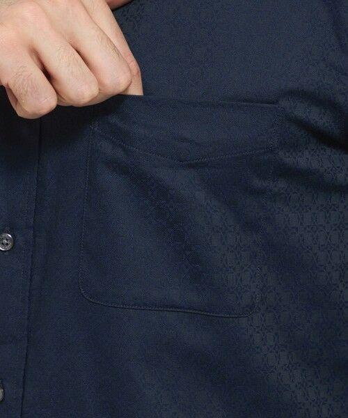MACKINTOSH LONDON(MENS) / マッキントッシュ ロンドン 　メンズ シャツ・ブラウス | マイクロアンドリュージャカードボタンダウンシャツ | 詳細7