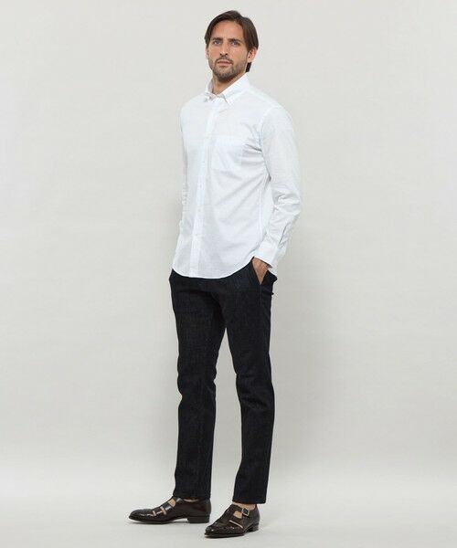 MACKINTOSH LONDON(MENS) / マッキントッシュ ロンドン 　メンズ シャツ・ブラウス | マイクロアンドリュージャカードボタンダウンシャツ | 詳細1