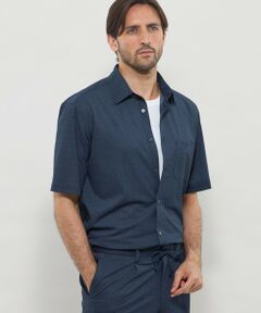MACKINTOSH LONDON(MENS) / マッキントッシュ ロンドン 　メンズ シャツ・ブラウス | 【ICE JET】セットアップ半袖オーバーシャツ