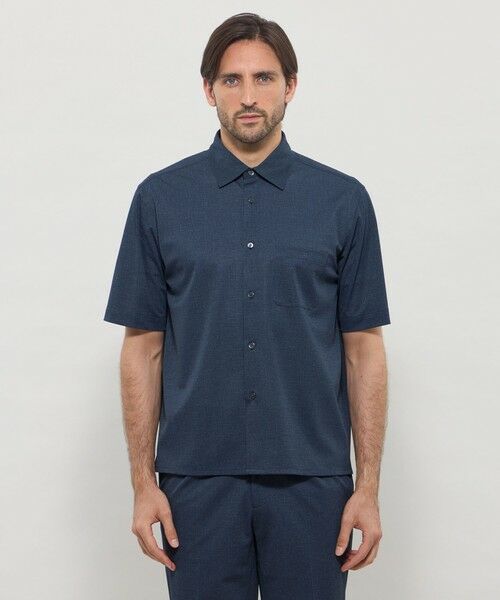 MACKINTOSH LONDON(MENS) / マッキントッシュ ロンドン メンズ シャツ・ブラウス | 【ICE JET】セットアップ半袖オーバーシャツ | 詳細3