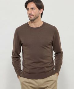 MACKINTOSH LONDON(MENS) / マッキントッシュ ロンドン 　メンズ ニット・セーター | 14ゲージウォッシャブルウールクルーネックニット