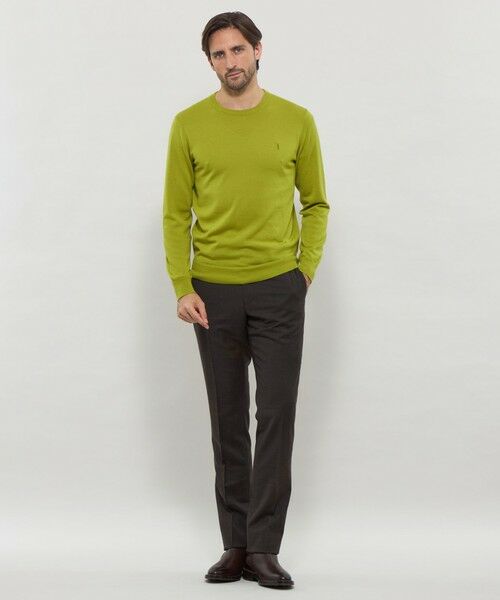 MACKINTOSH LONDON(MENS) / マッキントッシュ ロンドン 　メンズ ニット・セーター | 14ゲージウォッシャブルウールクルーネックニット | 詳細5