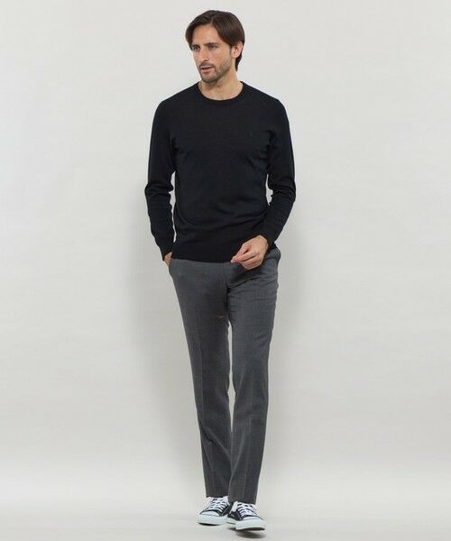 MACKINTOSH LONDON(MENS) / マッキントッシュ ロンドン 　メンズ ニット・セーター | 14ゲージウォッシャブルウールクルーネックニット | 詳細2