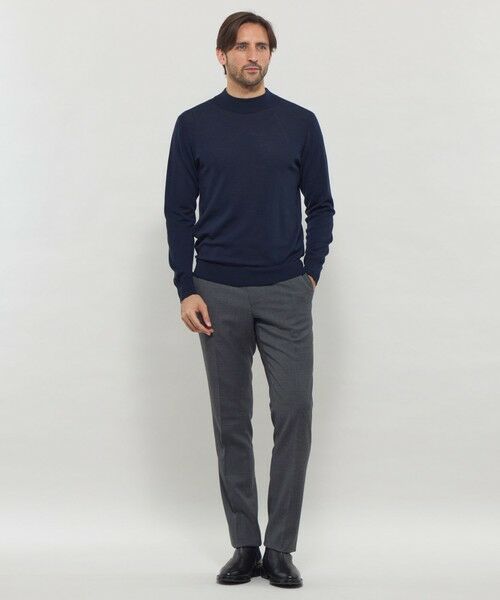 MACKINTOSH LONDON(MENS) / マッキントッシュ ロンドン 　メンズ ニット・セーター | 14ゲージウォッシャブルウールモックネックニット | 詳細3