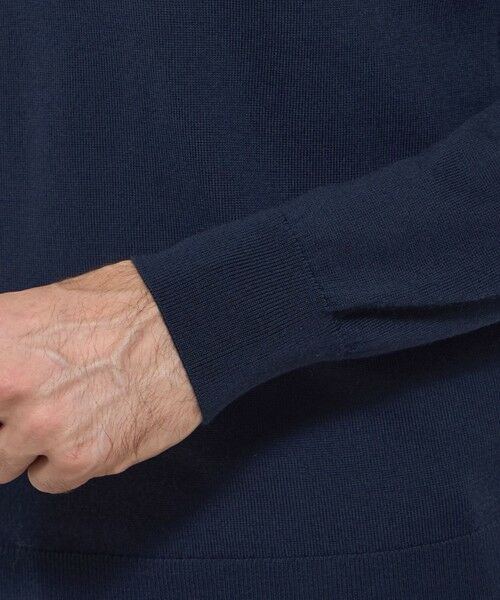 MACKINTOSH LONDON(MENS) / マッキントッシュ ロンドン 　メンズ ニット・セーター | 14ゲージウォッシャブルウールモックネックニット | 詳細8