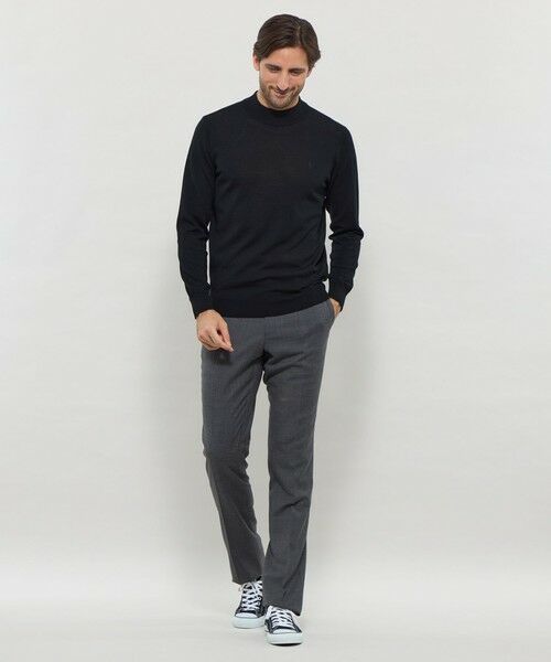 MACKINTOSH LONDON(MENS) / マッキントッシュ ロンドン 　メンズ ニット・セーター | 14ゲージウォッシャブルウールモックネックニット | 詳細2