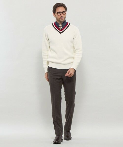 MACKINTOSH LONDON(MENS) / マッキントッシュ ロンドン メンズ ニット・セーター | ハウスカラーチルデンニット | 詳細1