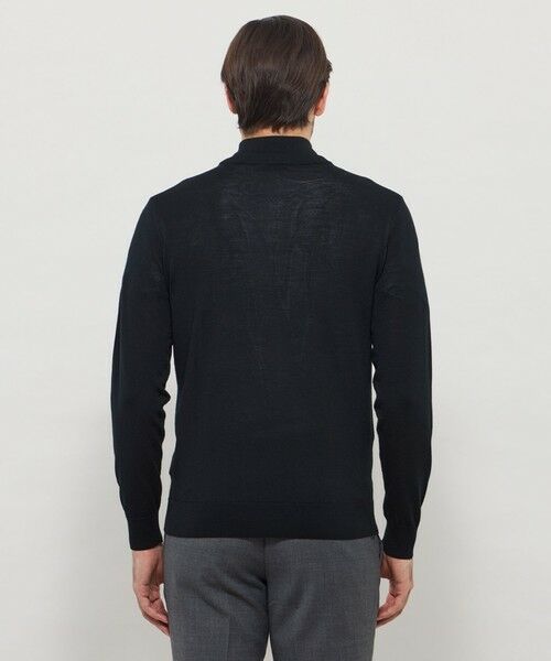 MACKINTOSH LONDON(MENS) / マッキントッシュ ロンドン 　メンズ ニット・セーター | 14ゲージウォッシャブルウールハーフジップニット | 詳細7