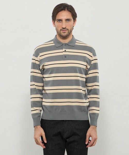 MACKINTOSH LONDON(MENS) / マッキントッシュ ロンドン 　メンズ ニット・セーター | ラガーニットシャツ | 詳細3
