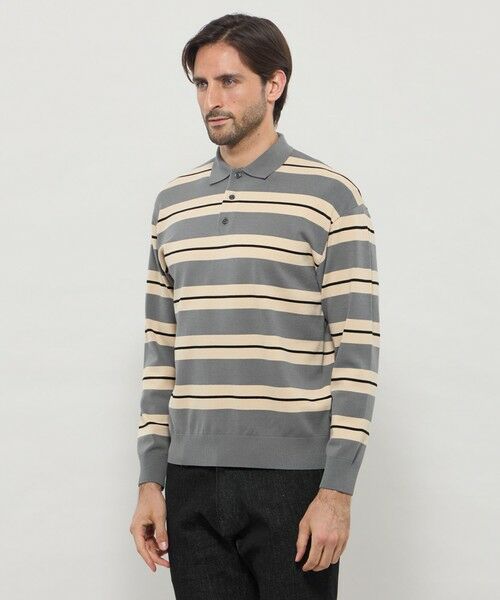 MACKINTOSH LONDON(MENS) / マッキントッシュ ロンドン 　メンズ ニット・セーター | ラガーニットシャツ | 詳細4