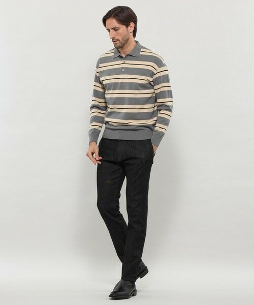 MACKINTOSH LONDON(MENS) / マッキントッシュ ロンドン 　メンズ ニット・セーター | ラガーニットシャツ | 詳細1