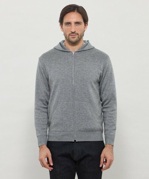 MACKINTOSH LONDON(MENS) / マッキントッシュ ロンドン メンズ ニット・セーター | ダブルフェイスジップアップパーカー | 詳細5