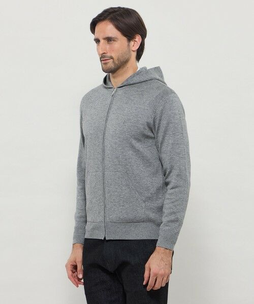 MACKINTOSH LONDON(MENS) / マッキントッシュ ロンドン メンズ ニット・セーター | ダブルフェイスジップアップパーカー | 詳細6