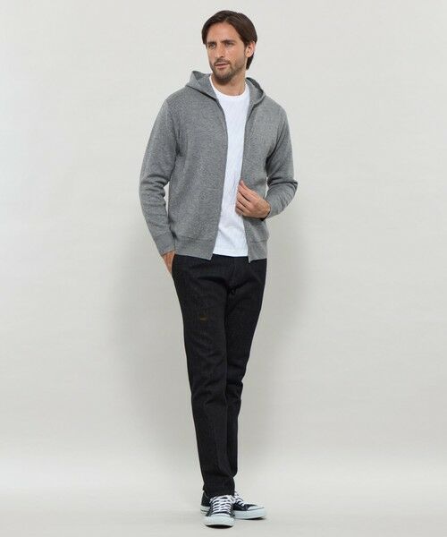 MACKINTOSH LONDON(MENS) / マッキントッシュ ロンドン メンズ ニット・セーター | ダブルフェイスジップアップパーカー | 詳細1