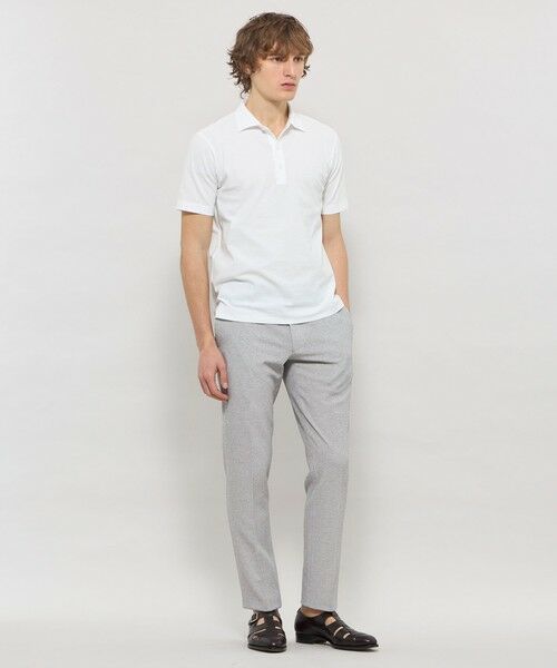 MACKINTOSH LONDON(MENS) / マッキントッシュ ロンドン メンズ カットソー | 【WEB・一部店舗限定】コットンハニカムポロシャツ | 詳細1