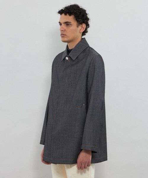 MACKINTOSH LONDON(MENS) / マッキントッシュ ロンドン メンズ その他アウター | 【WORSTED DENIM】ステンカラーデニムコート | 詳細3