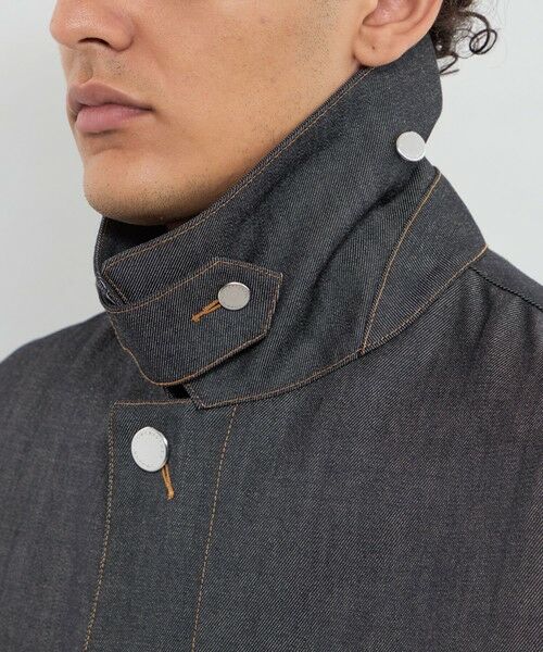 MACKINTOSH LONDON(MENS) / マッキントッシュ ロンドン メンズ その他アウター | 【WORSTED DENIM】ステンカラーデニムコート | 詳細5