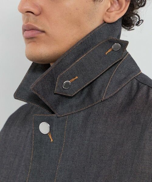 MACKINTOSH LONDON(MENS) / マッキントッシュ ロンドン メンズ その他アウター | 【WORSTED DENIM】ステンカラーデニムコート | 詳細6