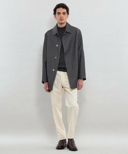 MACKINTOSH LONDON(MENS) / マッキントッシュ ロンドン メンズ その他アウター | 【WORSTED DENIM】ステンカラーデニムコート | 詳細1