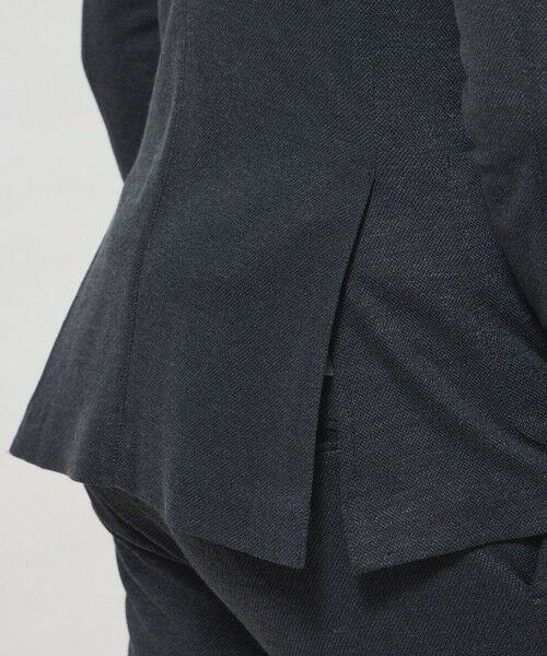 MACKINTOSH LONDON(MENS) / マッキントッシュ ロンドン 　メンズ ノーカラージャケット | 【WEB・一部店舗限定】【FLEX JERSEY】ホップサックジャージーセットアップジャケット | 詳細9