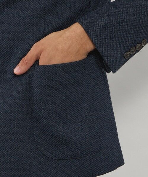 MACKINTOSH LONDON(MENS) / マッキントッシュ ロンドン メンズ ノーカラージャケット | 【FLEX JERSEY】バーズアイジャージージャケット | 詳細8