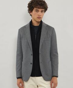 MACKINTOSH LONDON(MENS) / マッキントッシュ ロンドン 　メンズ ノーカラージャケット | 【FLEX JERSEY】バーズアイジャージージャケット