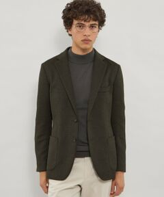 MACKINTOSH LONDON(MENS) / マッキントッシュ ロンドン 　メンズ ノーカラージャケット | 【FLEX JERSEY】バーズアイジャージージャケット