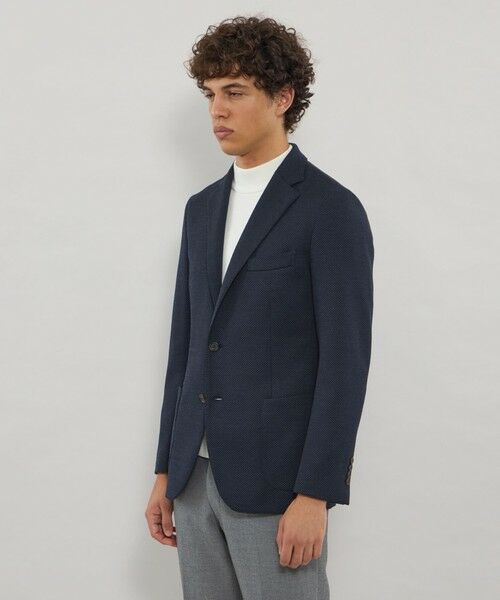 MACKINTOSH LONDON(MENS) / マッキントッシュ ロンドン メンズ ノーカラージャケット | 【FLEX JERSEY】バーズアイジャージージャケット | 詳細5