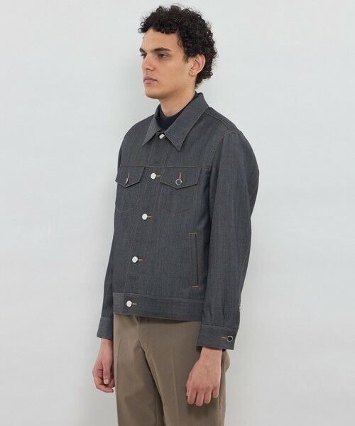 MACKINTOSH LONDON(MENS) / マッキントッシュ ロンドン メンズ ブルゾン | 【WORSTED DENIM】デニムジャケット | 詳細3
