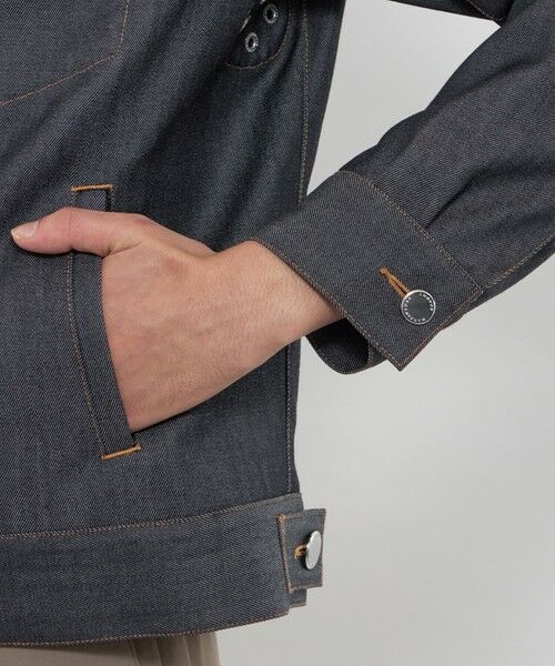 MACKINTOSH LONDON(MENS) / マッキントッシュ ロンドン メンズ ブルゾン | 【WORSTED DENIM】デニムジャケット | 詳細6