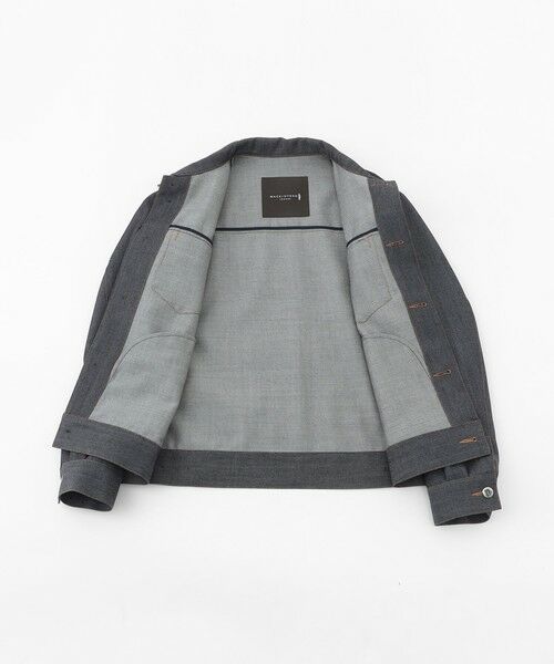 MACKINTOSH LONDON(MENS) / マッキントッシュ ロンドン メンズ ブルゾン | 【WORSTED DENIM】デニムジャケット | 詳細9