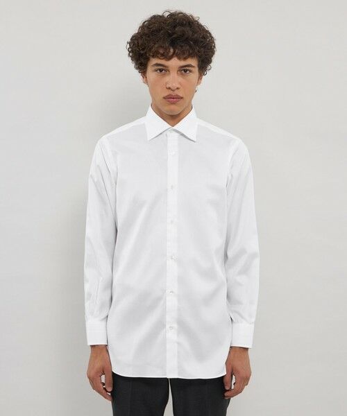 MACKINTOSH LONDON(MENS) / マッキントッシュ ロンドン 　メンズ シャツ・ブラウス | 【形態安定】スーピマコットンドレスシャツ | 詳細6