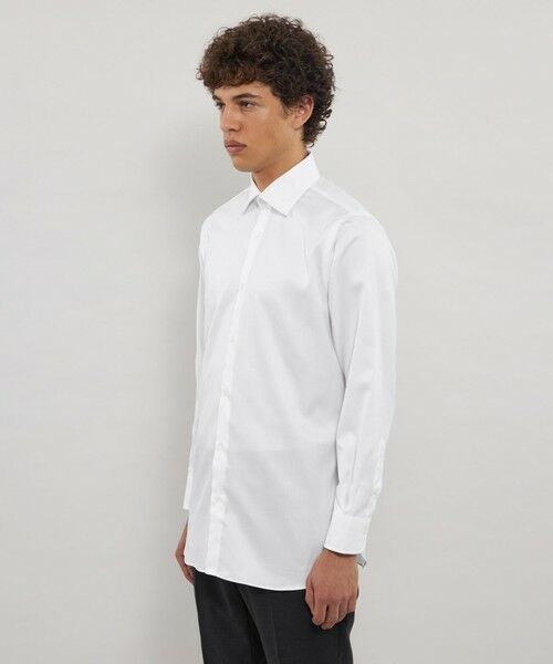 MACKINTOSH LONDON(MENS) / マッキントッシュ ロンドン 　メンズ シャツ・ブラウス | 【形態安定】スーピマコットンドレスシャツ | 詳細7