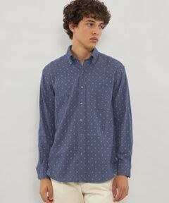 MACKINTOSH LONDON(MENS) / マッキントッシュ ロンドン 　メンズ シャツ・ブラウス | 小紋プリントボタンダウンシャツ