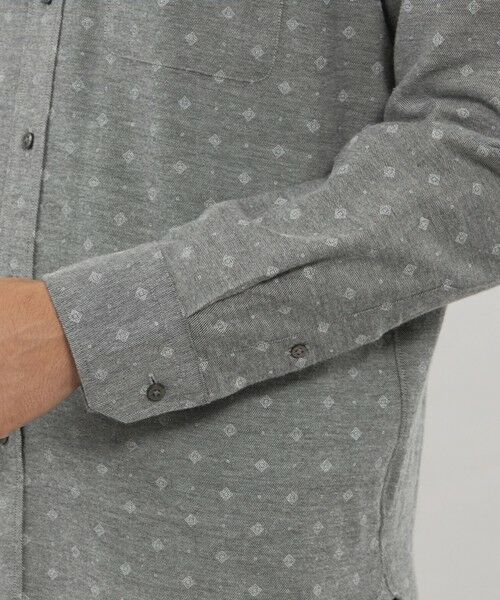 MACKINTOSH LONDON(MENS) / マッキントッシュ ロンドン 　メンズ シャツ・ブラウス | 小紋プリントボタンダウンシャツ | 詳細8